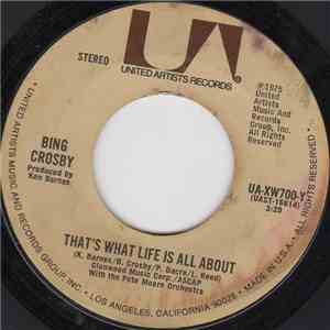 Bing Crosby - That's What Life Is All About / Send In The Clowns download free