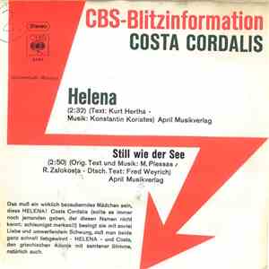 Costa Cordalis - Helena download free
