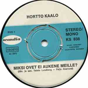 Hortto Kaalo - Miksi Ovet Ei Aukene Meille? download free