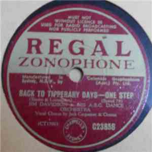 Jim Davidson & His A.B.C. Dance Orchestra - Back To Tipperary Days / Boomps-A-Daisy download free