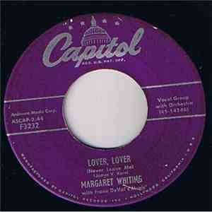 Margaret Whiting With Frank DeVol's Music - Lover, Lover (Never Leave Me) download free