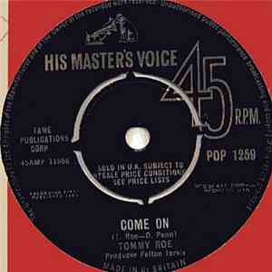 Tommy Roe - Come On / There Will Be Better Years download free